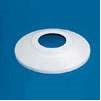 Stndrd Flash Collar, 10" Pole Dia, Alumin White