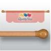 Budget Parade Banner Pole, 64"-1 pc, Wood