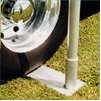 Telescoping Pole Wheel Mount, for 16-25', Aluminum