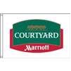 Courtyard Marriot Flag, 4x6', Nylon