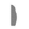 Feather Banner Checkered, 12'x26", Nylon