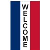 Welcome Vertical Flag, 5x3', Nylon