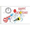 Happy New Year Flag, 3x5', Nylon