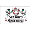 Season's Greetings Flag 3x5' Nylon
