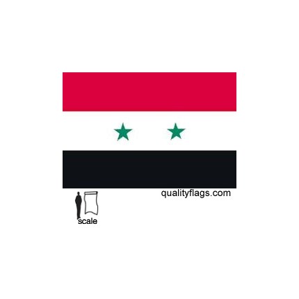 3 x 5' Nylon Syria Flag